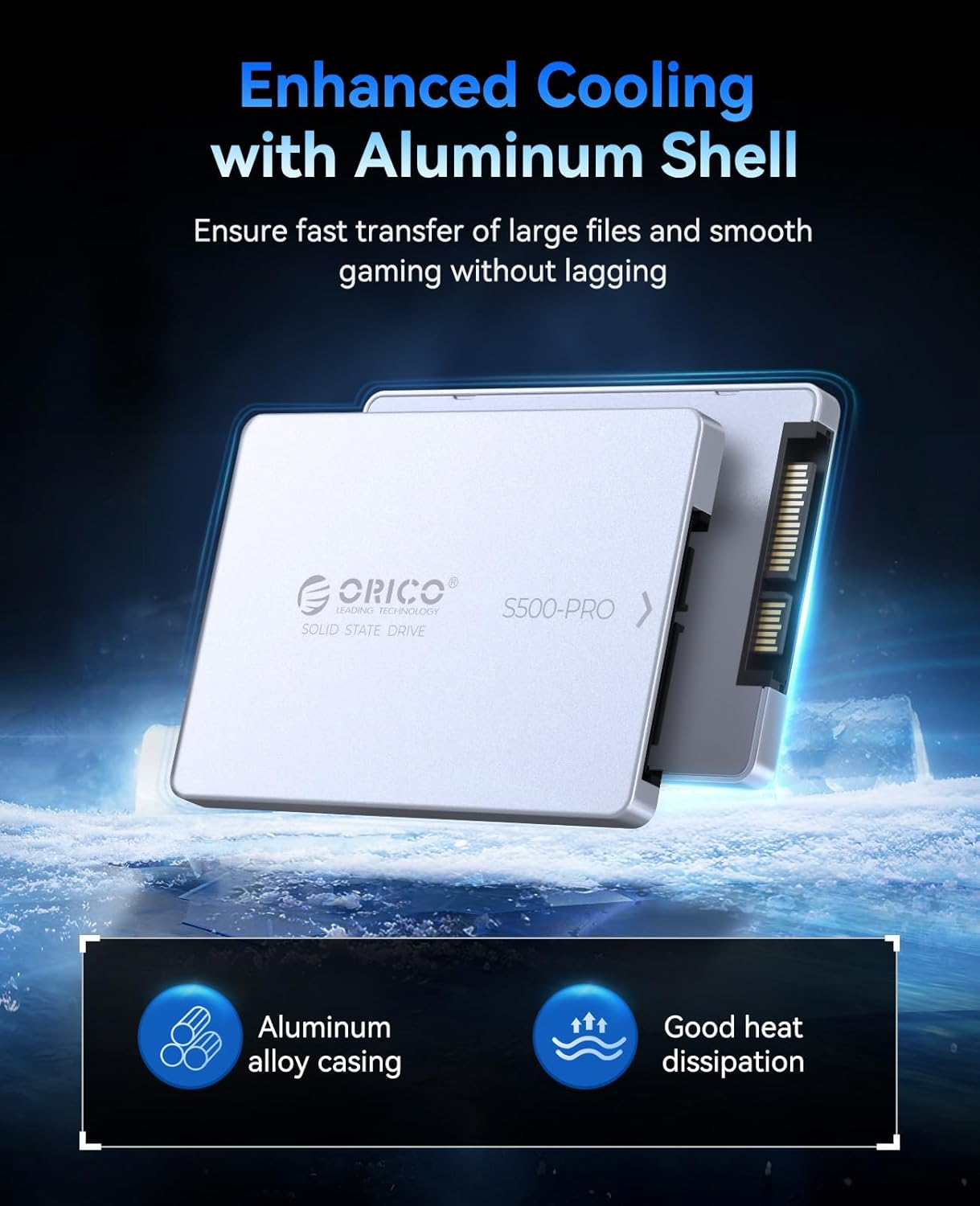 Interný SSD disk ORICO SATA III 2,5”