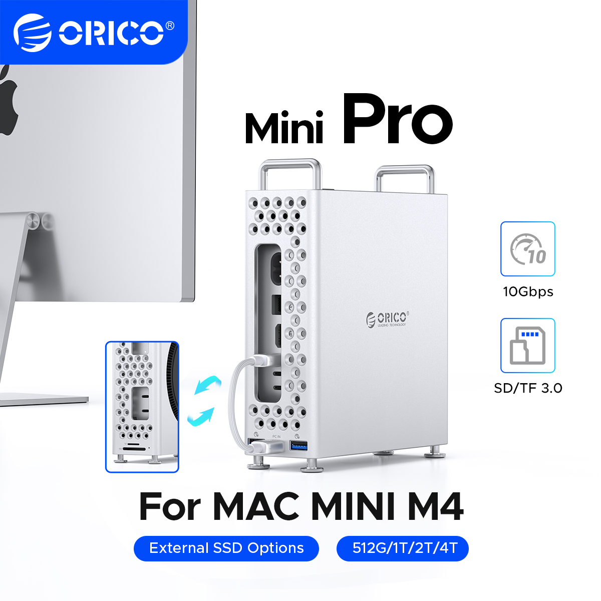 ORICO MiniPro voor Mac mini M4