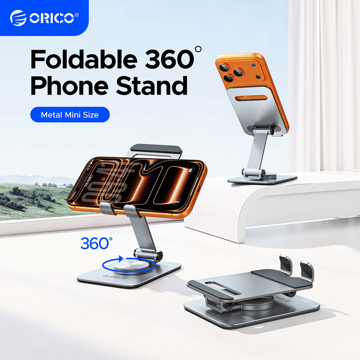 ORICO Aluminum 360 Rotation Mobile Phone