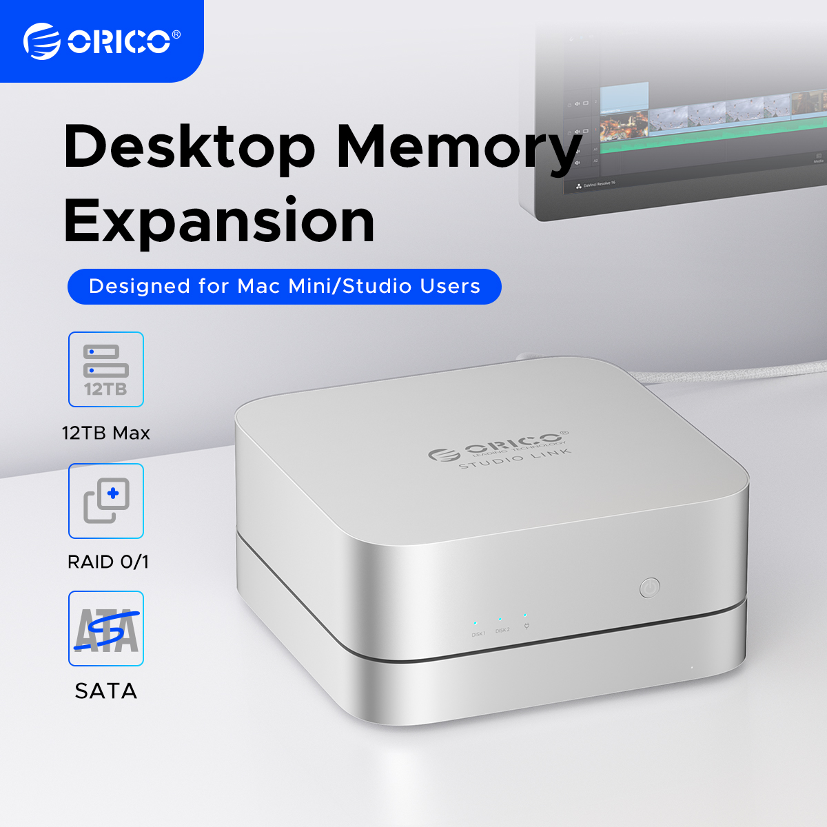 ORICO StudioLink External Hard Drive Enclosure