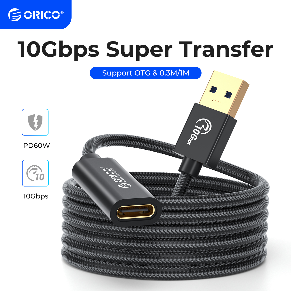 ORICO USB C to USB A OTG Adapter Type C Converters