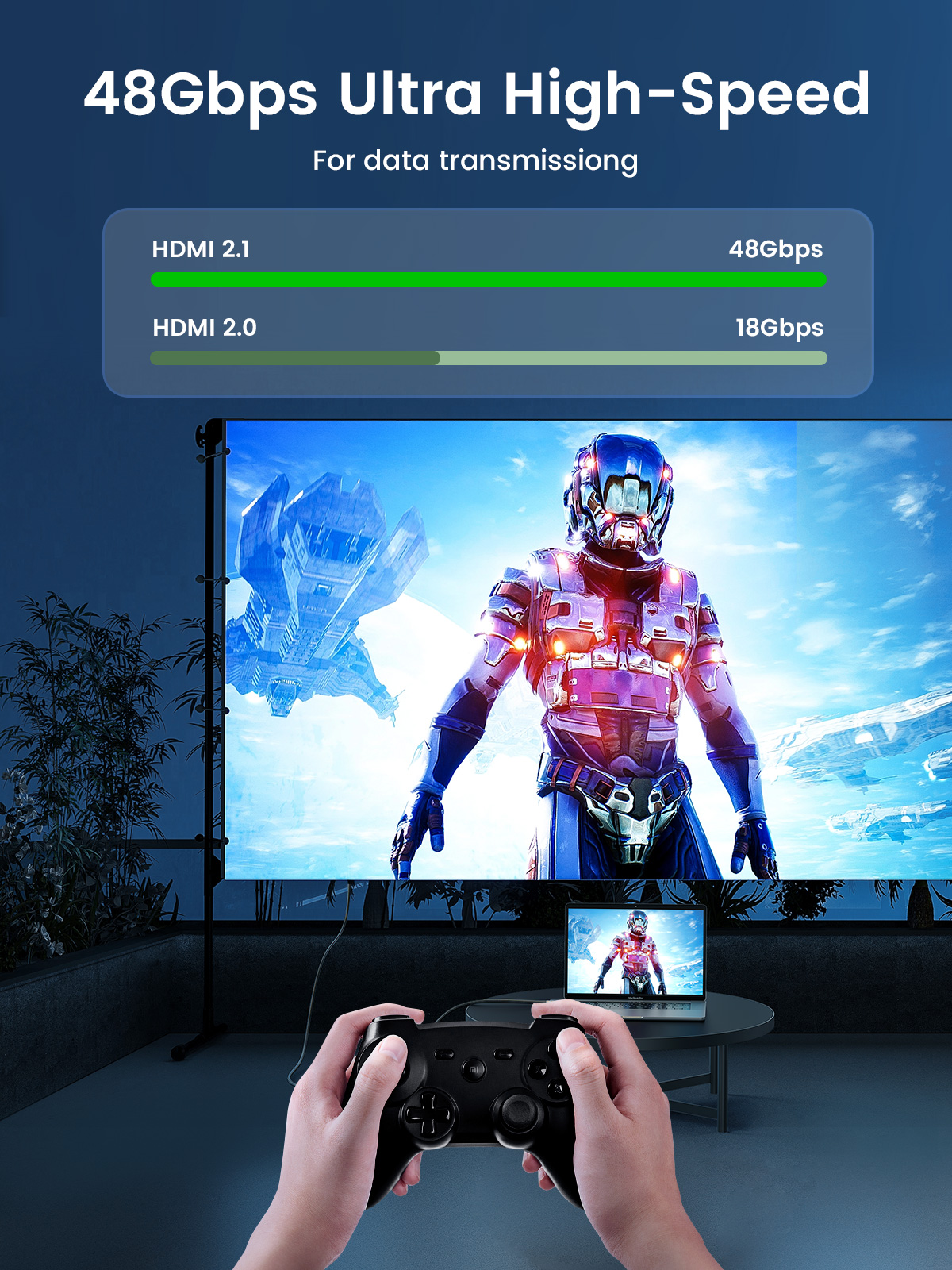 ORICO ORICO 8K@60Hz HDMI-compatible 2.1 Cable 48Gbps