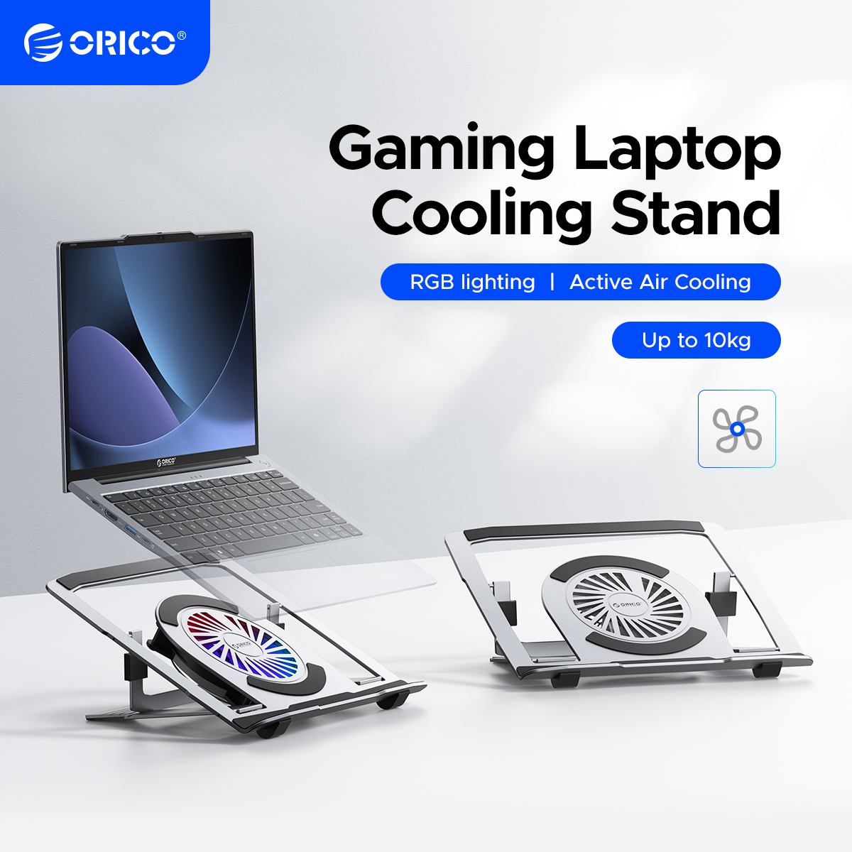 ORICO Laptop Stand for Desk Adjustable Laptop Riser