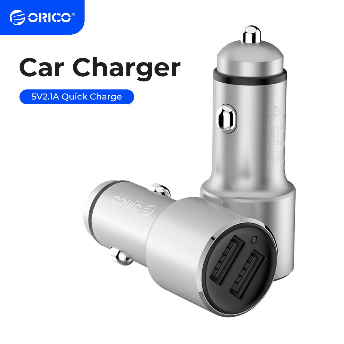 ORICO 12W Universal Car Charger Travel Phone