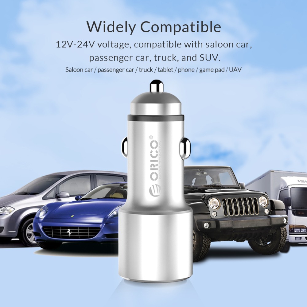 ORICO 12W Universal Car Charger Travel Phone
