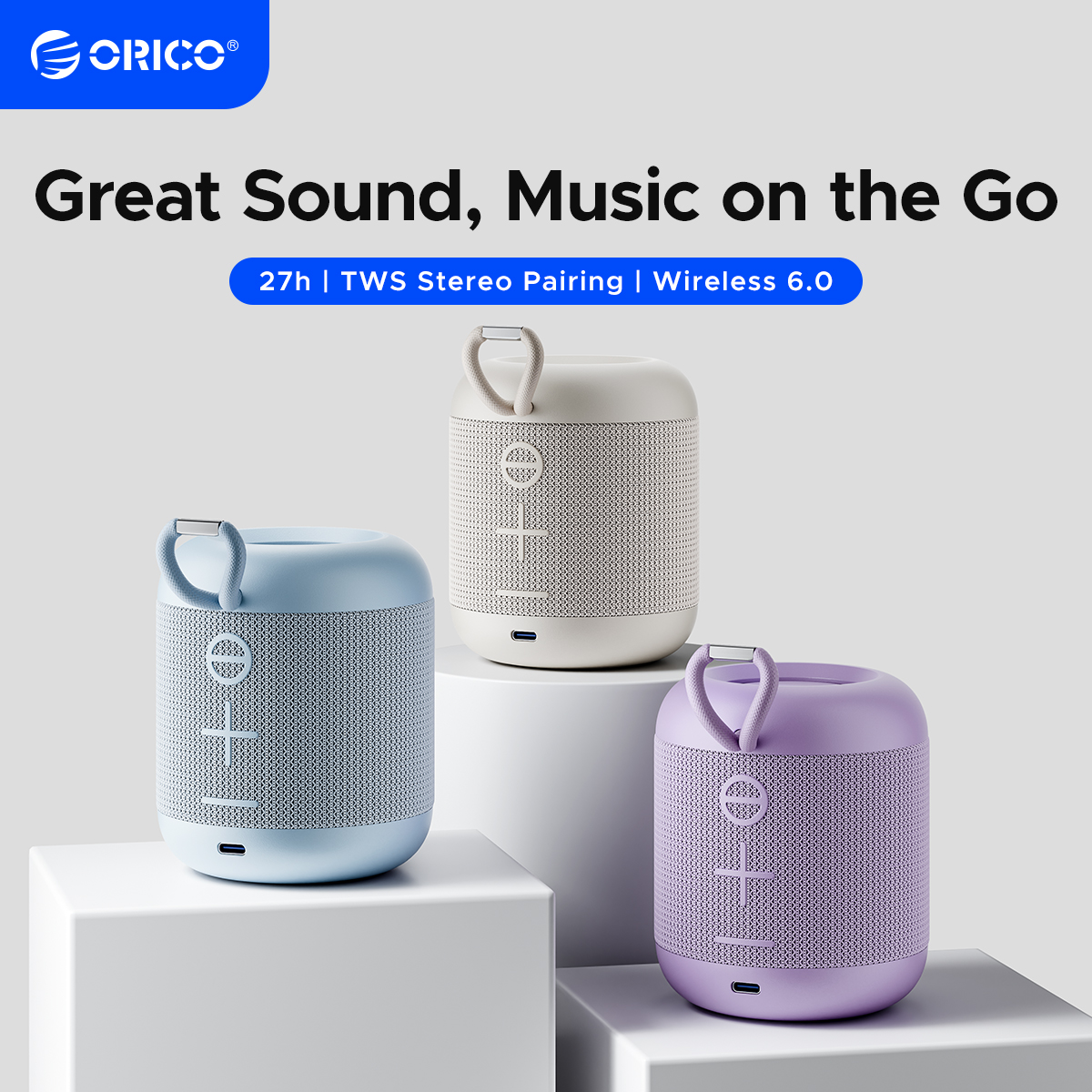 ORICO BeatGo Portable BT 6.0 Wireless Speaker IPX5