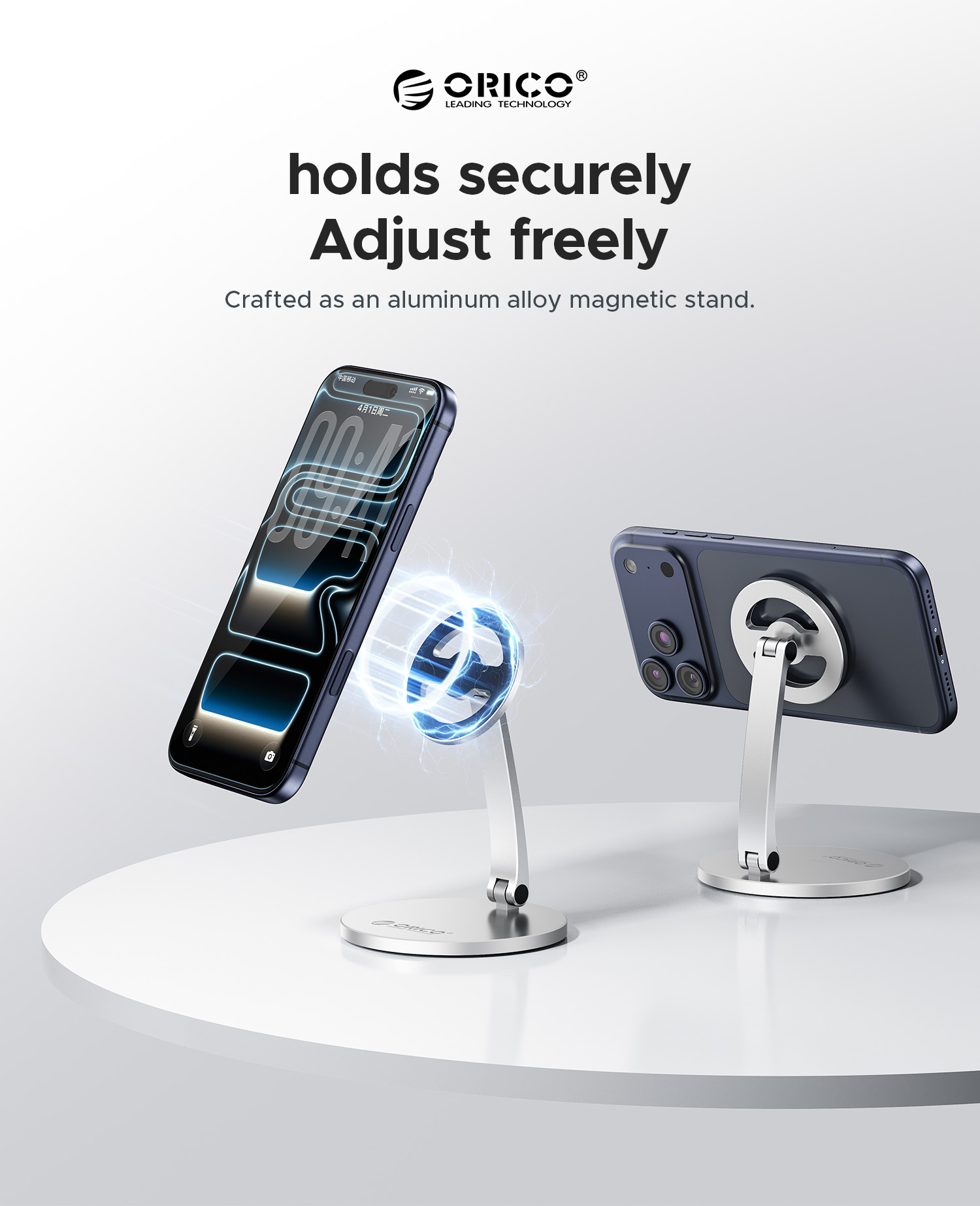 ORICO Magnetic Foldable Phone Stand with 360°