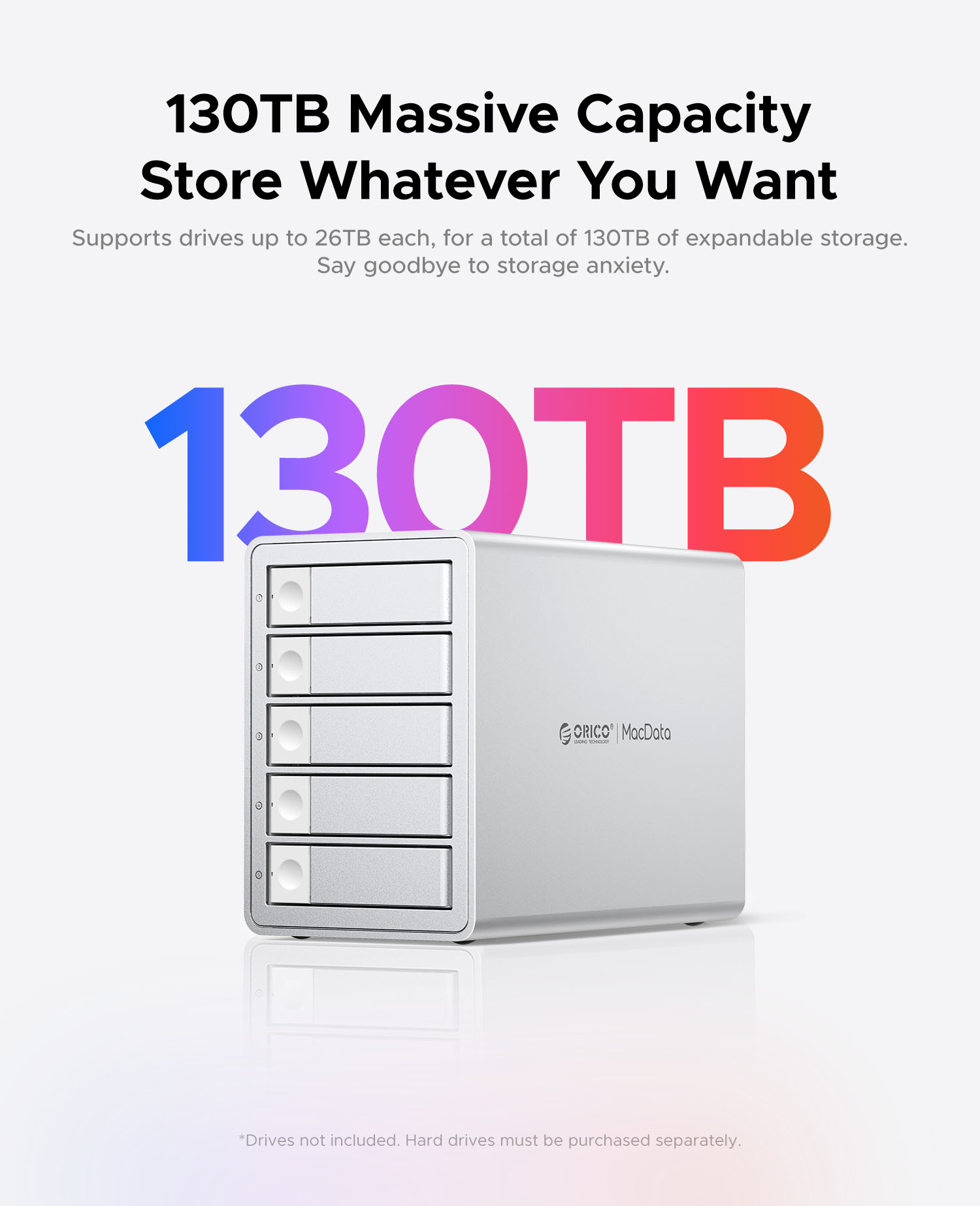 ORICO Daisy Chain Type C 20Gbps HDD Docking