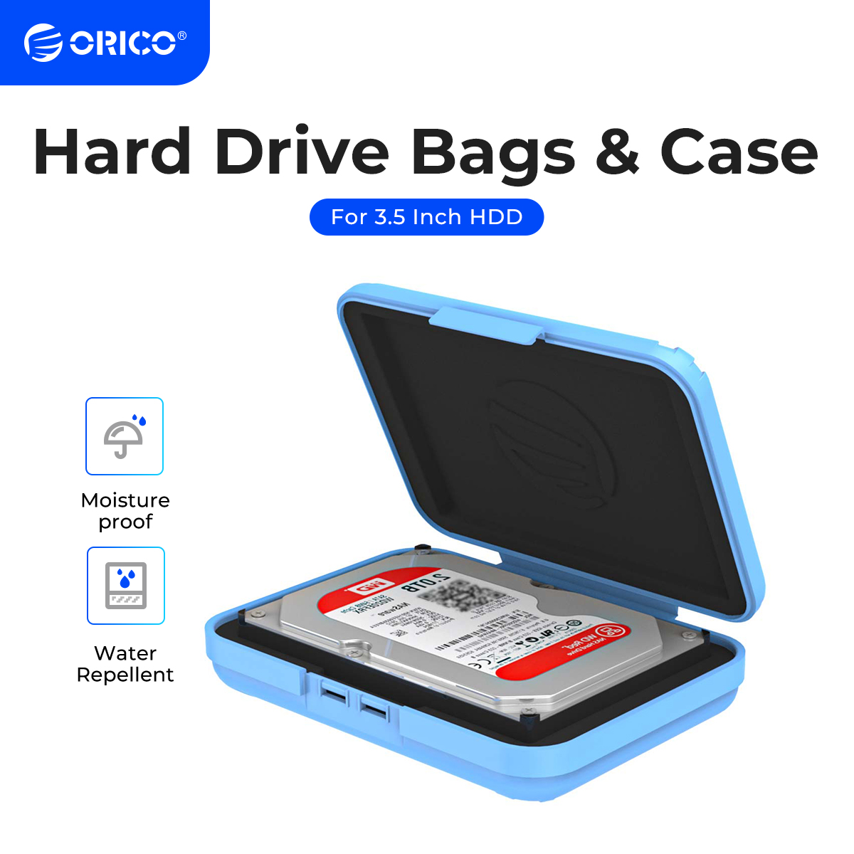 Сумки та футляри для жорстких дисків ORICO 3,5