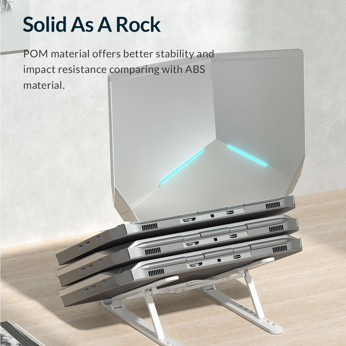 ORICO Portable Laptop Stand Riser Foldable Adjustable