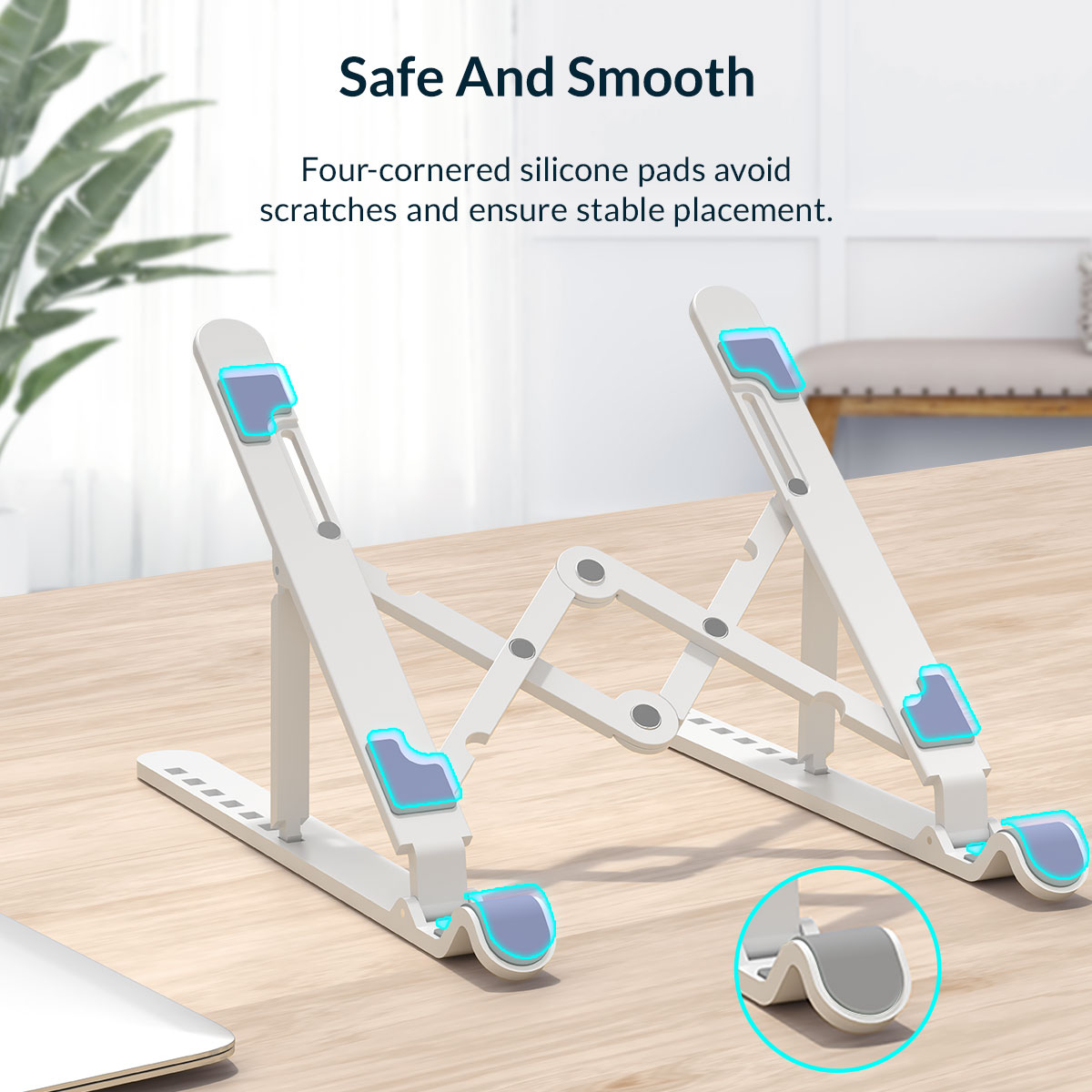 ORICO Portable Laptop Stand Riser Foldable Adjustable