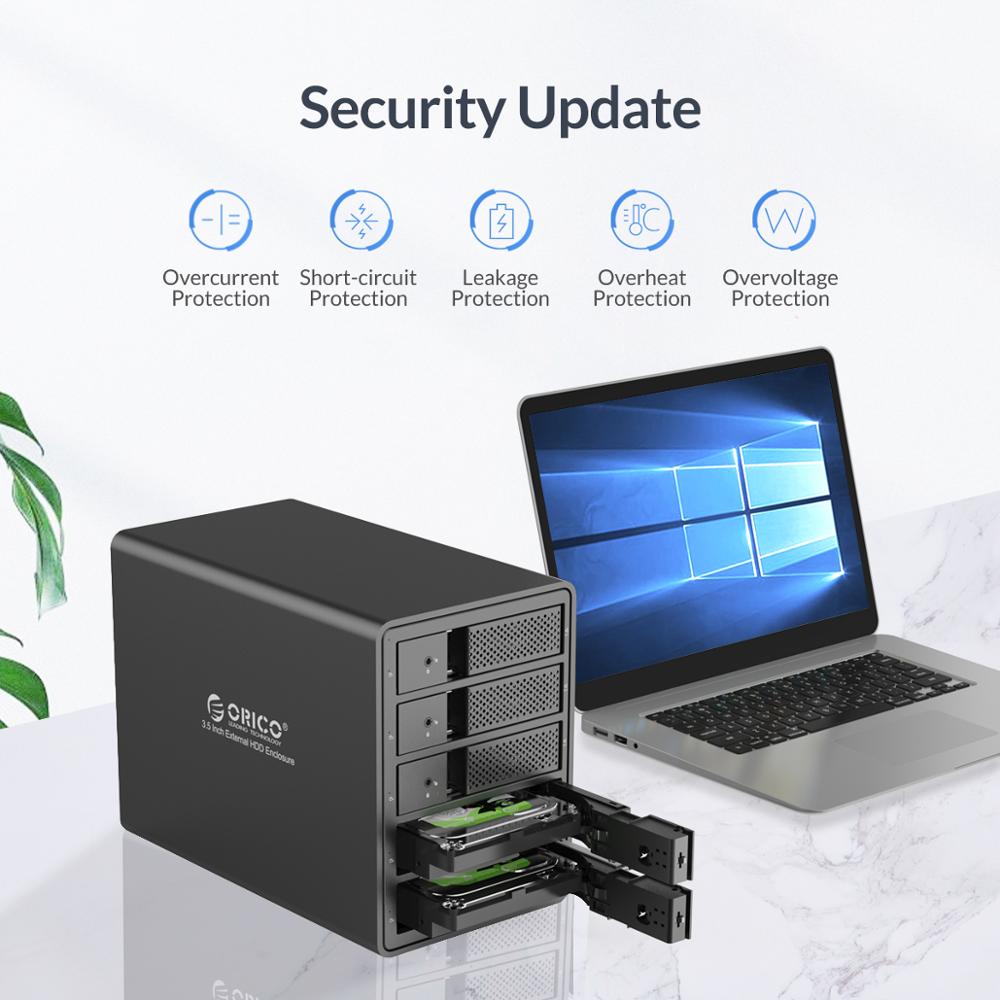 ORICO 95-serien Multi Bay 3,5'' SATA til USB3 HDD