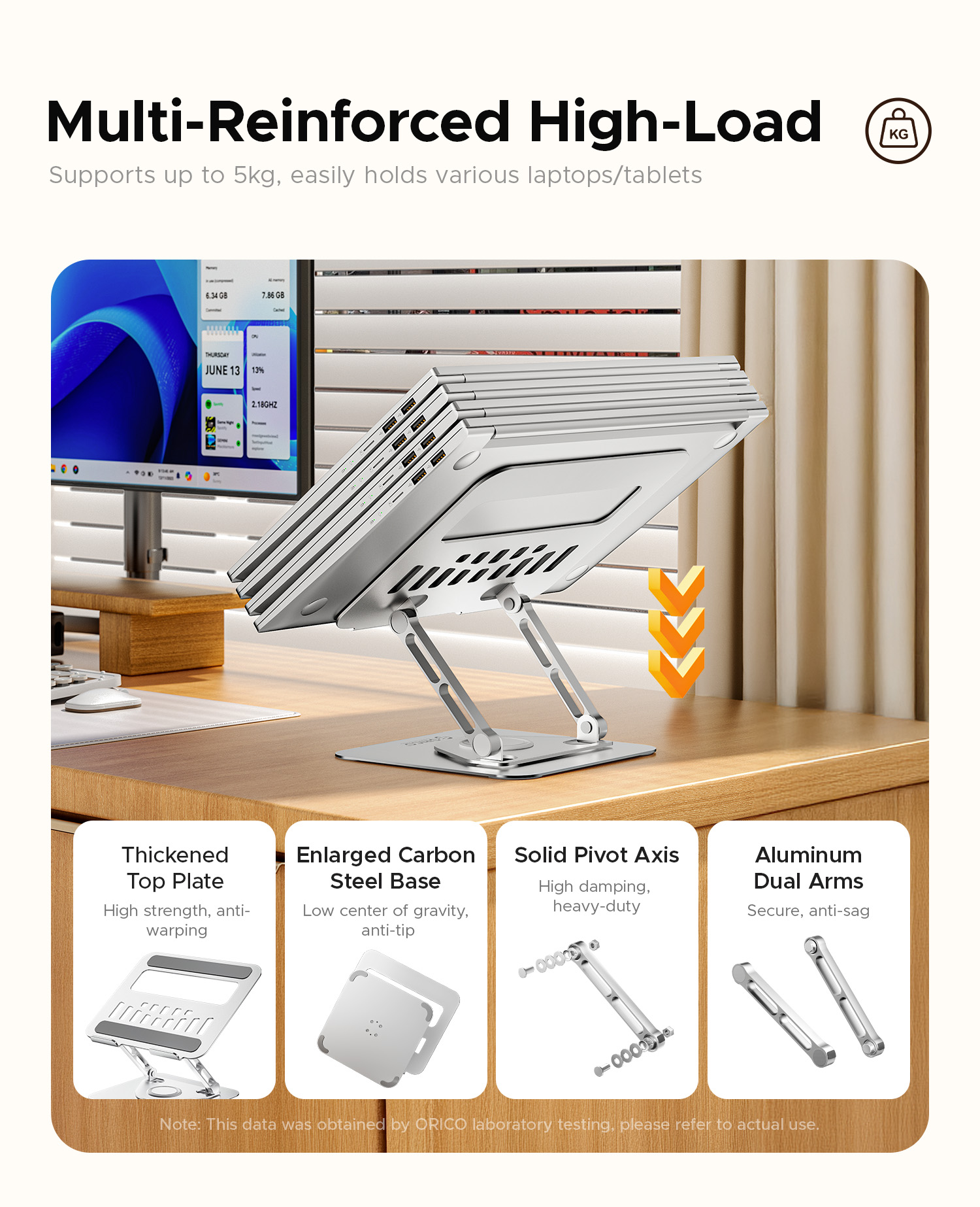 ORICO Foldable Laptop Stand Aluminum Alloy 360