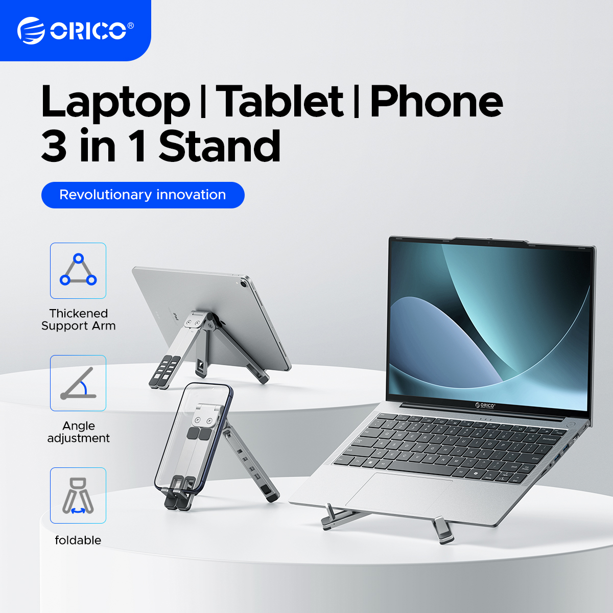 ORICO 3 in 1 Portable Laptop Aluminum