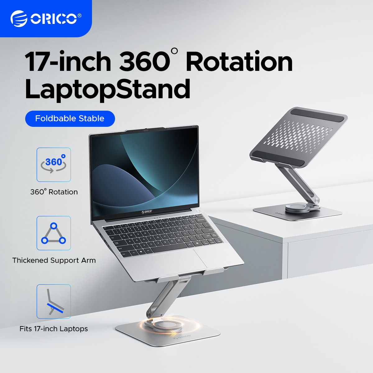ORICO Foldable Laptop Stand Aluminum Alloy 360