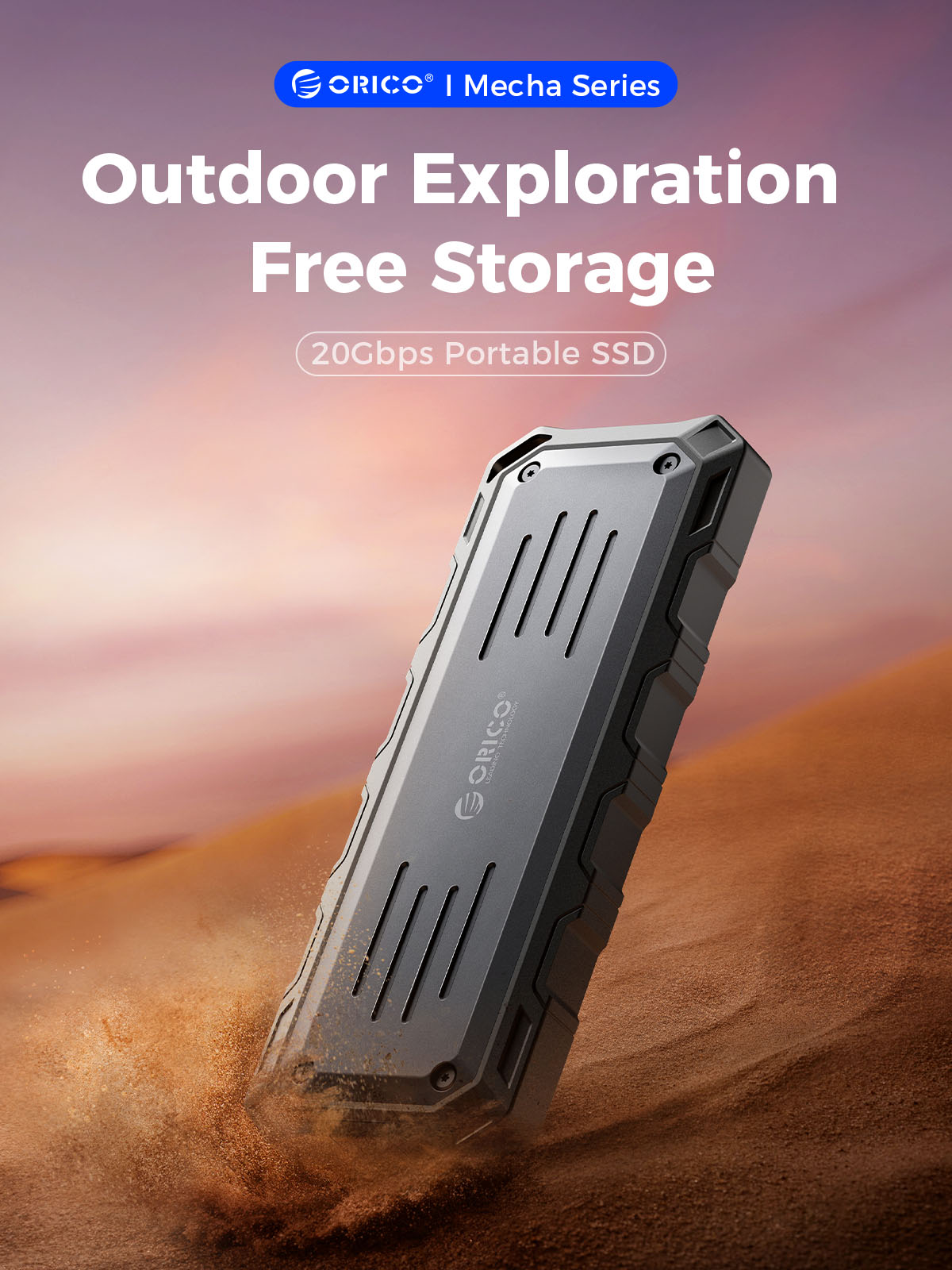 ORICO Mecha SSD portátil de estado sólido externo de